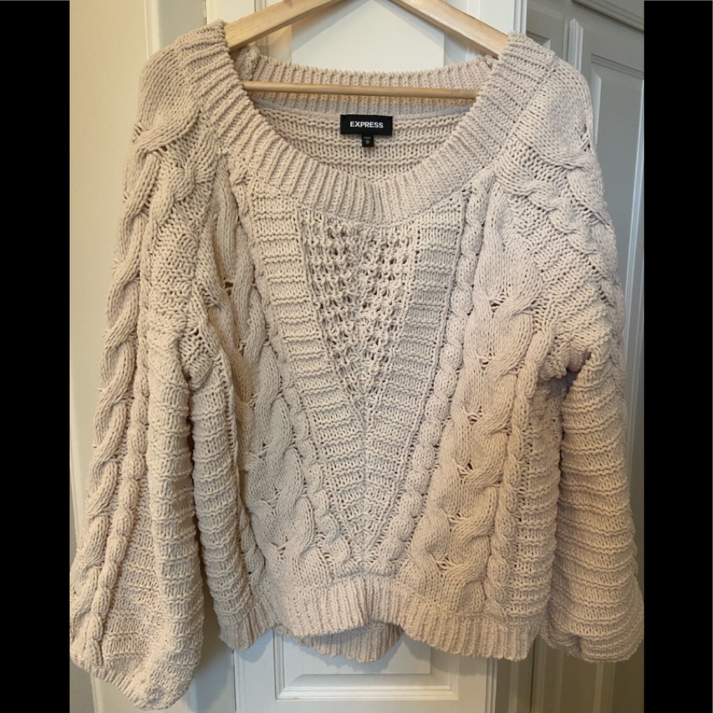 Off the shoulder sweater